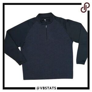 Large Bolle Midnight and Charcoal Grey 1/4 Zip Top